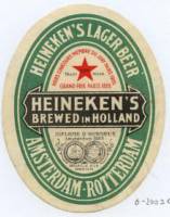 Heineken, Heineken's Lager Beer