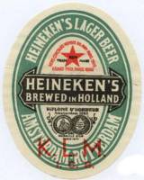 Heineken, Heineken's Lager Beer