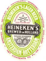 Heineken, Heineken's Lager Beer