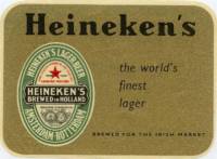 Heineken, Heineken's Lager Beer