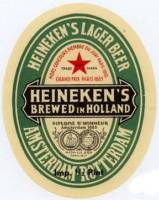 Heineken, Heineken's Lager Beer