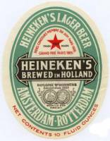 Heineken, Heineken's Lager Beer