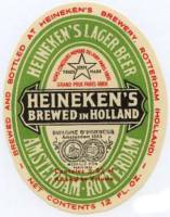 Heineken, Heineken's Lager Beer
