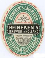 Heineken, Heineken's Lager Beer