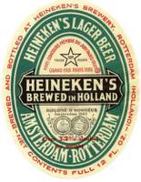 Heineken, Heineken's Lager Beer