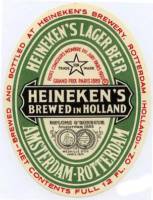 Heineken, Heineken's Lager Beer