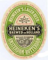 Heineken, Heineken's Lager Beer