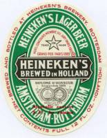 Heineken, Heineken's Lager Beer