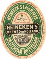 Heineken, Heineken's Lager Beer