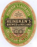 Heineken, Heineken's Lager Beer