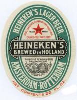 Heineken, Heineken's Lager Beer