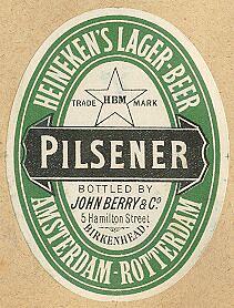 Heineken, Heineken's Lager Beer Pilsener