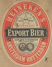 Heineken, Heineken's Export Bier