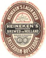 Heineken, Heineken's Lager Beer Münchener