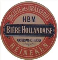 Heineken, HBM Bière Hollandaise