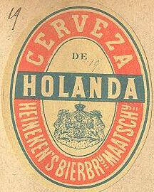 Heineken, Cerveza de Holanda