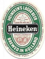 Heineken, Heineken's Lager Beer