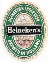 Heineken, Heineken's Lager Beer