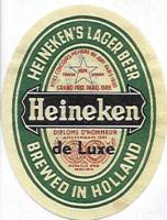 Heineken, Heineken's Lager Beer de Luxe