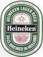 Heineken, Heineken Lager Beer