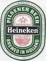 Heineken, Heineken Pilsener Beer