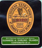 Heineken, Guinness Extra Stout