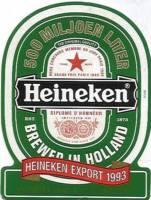 Heineken, Heineken 500 miljoen liter