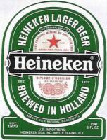 Heineken, Heineken Lager Beer