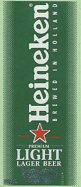 Heineken, Heineken Premium Light Lager Beer