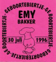 Amateurs, Geboortebiertje Emy Bakker