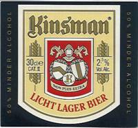 Heineken, Kinsman Licht Lager Bier 