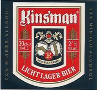 Heineken, Kinsman Licht Lager Bier 