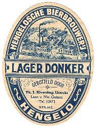 Hengelosche Bierbrouwerij (1919-1988), Lager Donker