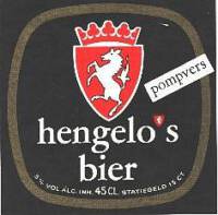 Hengelosche Bierbrouwerij (1919-1988), Hengelo's Bier Pompvers