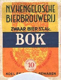 Hengelosche Bierbrouwerij (1919-1988), Bok