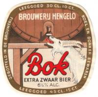 Hengelosche Bierbrouwerij (1919-1988), Bok Extra Zwaar Bier