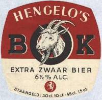 Hengelosche Bierbrouwerij (1919-1988), Hengelo's Bok Extra Zwaar Bier