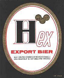 Hengelosche Bierbrouwerij (1919-1988), Hex