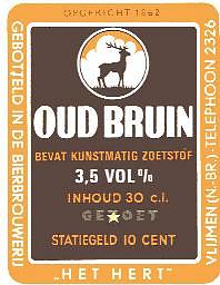 Bierbrouwerij Het Hert (Vlijmen), Oud Bruin