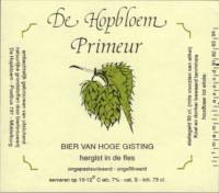 Bierbrouwerij De Hopbloem, De Hopbloem Primeur