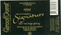 Brouwerij de Horste, Signature 1999