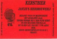 Jantje's Bieren Uden, Kerstbier