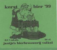 Jantje's Bieren Uden, Kerstbier '99