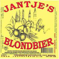 Jantje's Bieren Uden, Jantje's Blond Bier