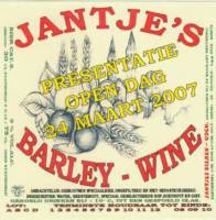 Jantje's Bieren Uden, Jantje's Barley-Wine
