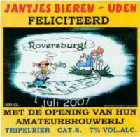 Jantje's Bieren Uden, Roversburgt Tripelbier