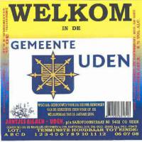 Jantje's Bieren Uden, Welkom in gemeente Uden Blond