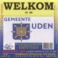 Jantje's Bieren Uden, Welkom in gemeente Uden Tripel