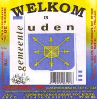 Jantje's Bieren Uden, Welkom in gemeente Uden Tripel
