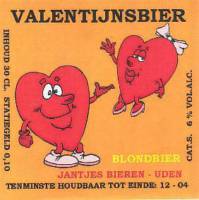 Jantje's Bieren Uden, Valentijnsbier